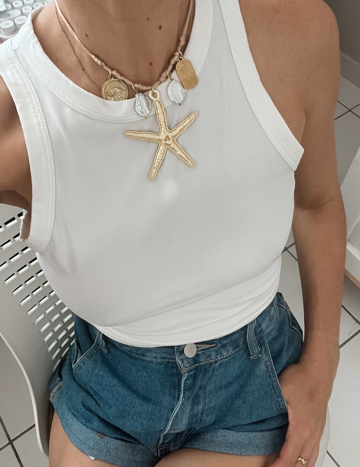 Big Starfish necklace