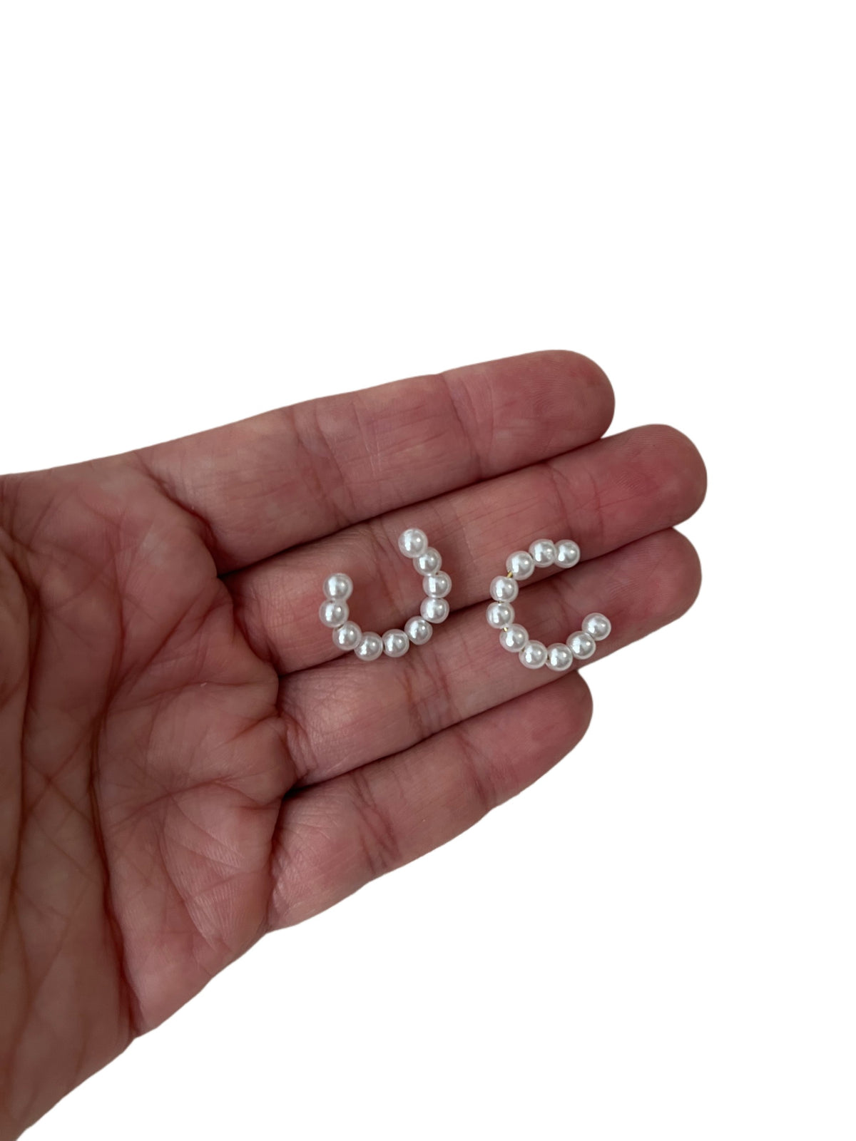 Mini Pearls Earring Earcuff