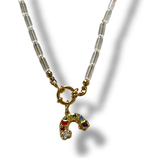 Rainbow necklace
