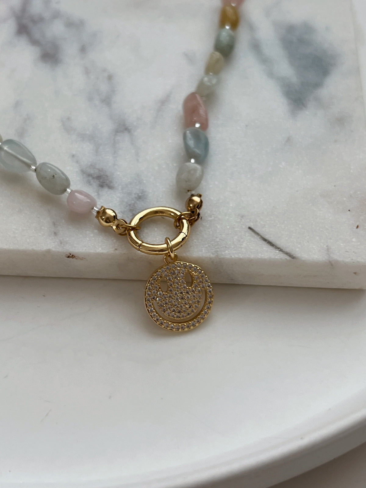 Happy necklace