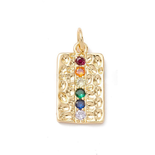 Cubic Zirconia charm