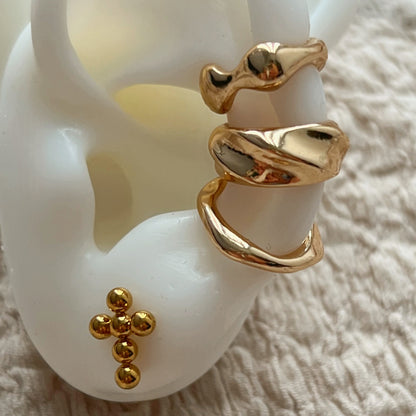 Cross earrings