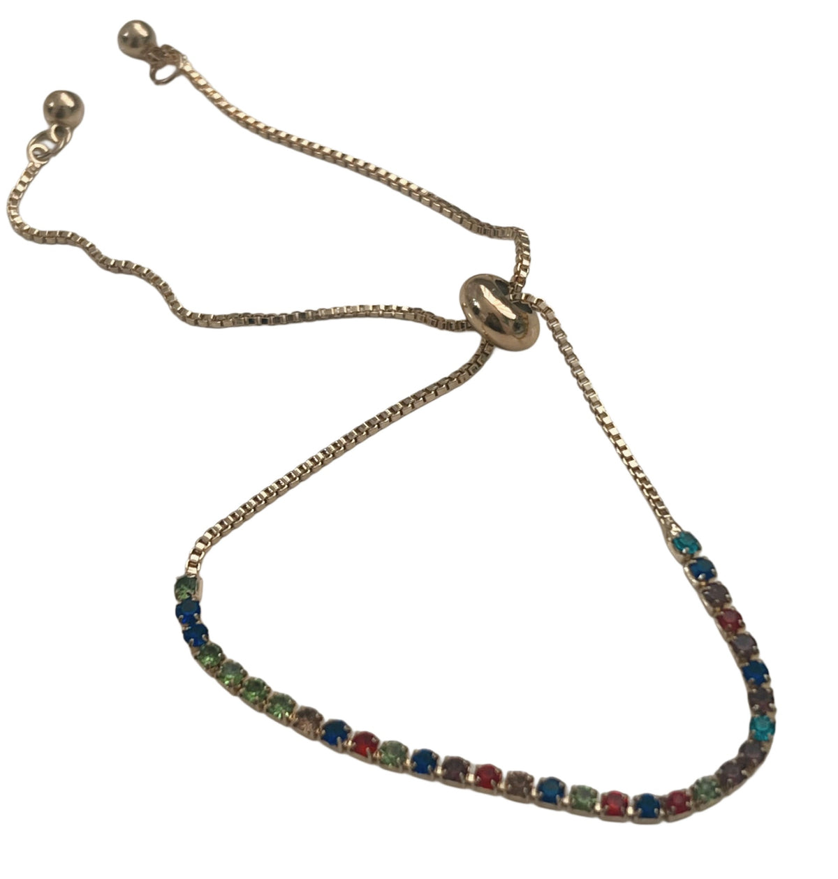 Colored Crystals Bracelet