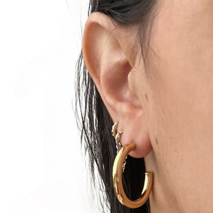 Large / Medium earrings hoops