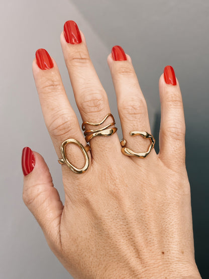 Lines Ring